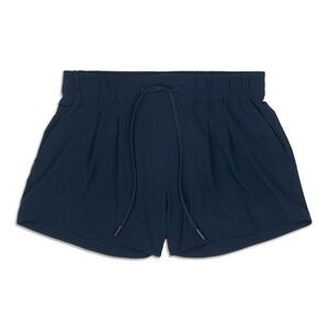 Navy Blue Lululemon Stroll and Sundown Shorts
